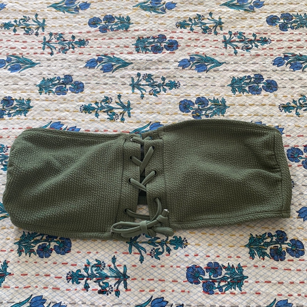 Never worn strapless bikini top